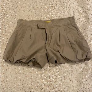 Super cute Catherine Malandrino khaki shorts